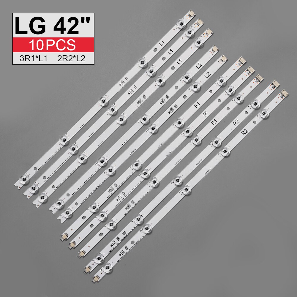 Led Strip Voor Lg 42 ''Tv 6916L-1683B 6916L-1685B 6916L-1682A 6916L-1684A 42LB700V 42LB671V 42LB720V 42LB730V 42LB690V