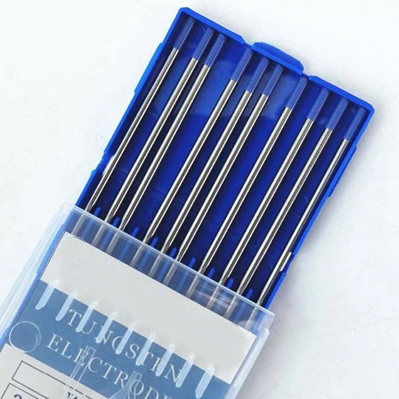 Worbright Wolfram Schweißen Elektroden 10 Stück Argon Bogen Tig Schweißen Stangen Edelstahl Eisen Aluminium Perücke-schweißen: Blau / 2.0mm