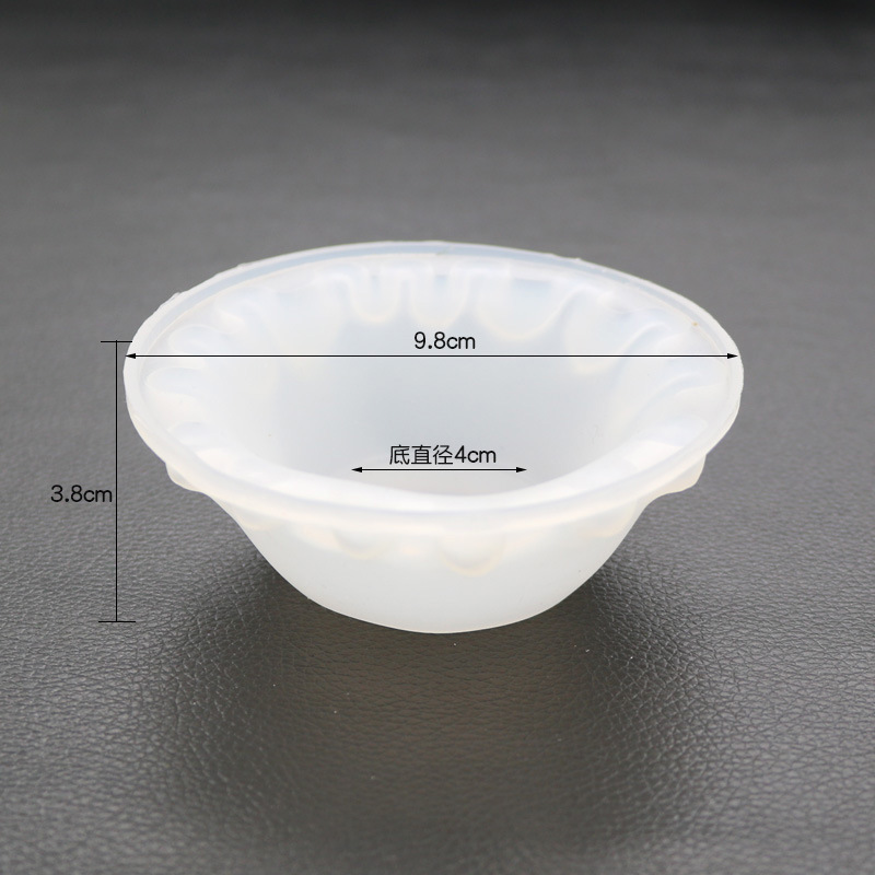 Splash Storage Box Water Splash Shape Silicone Mold Water Trinket Box Making Bowl Kawaii UV Resin Craft Supplies