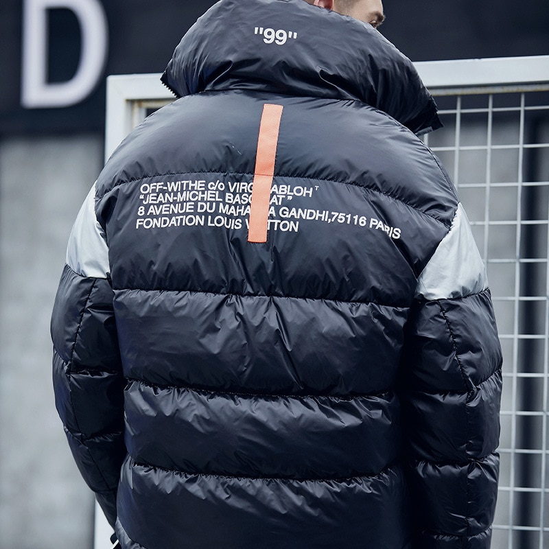 -15 graders vinterjakke herre parkas kåpe herre vindjakke tykk varm snø overjakke parkas casaco masculino veste hiver homme