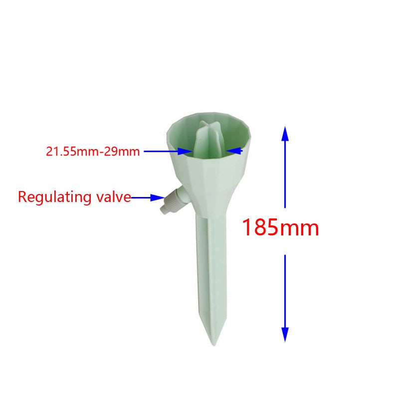 Drip Irrigation Flower Pot Plant Waterers Automatic Irrigation System DIY Drip Water Spikes Taper Watering 1Pcs