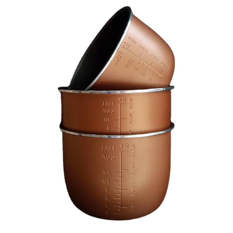 Elektrisk tryckkokare, foder, multikokare, skål, 4l , 5l , 6l liter, non-stick-panna, dubbel spray, förtjockning