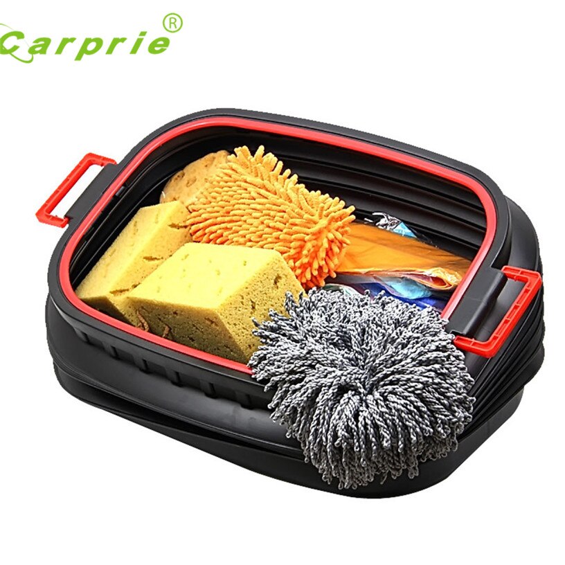 18L Car Trunk Foldable Rubbish Container Portable Plastic Water Barrel Organizer Box Jul 28