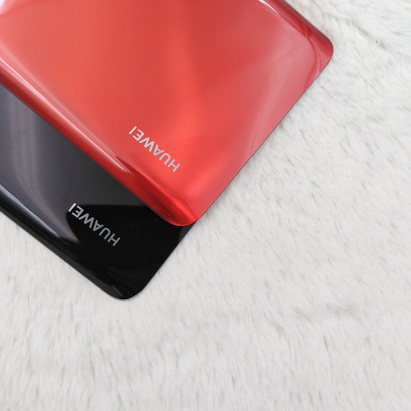 Originele Huawei P30/P30 Pro Glas Terug Batterij Cover Achterdeur Behuizing Case Vervangende Onderdelen Voor P30 P30Pro &amp; camera Lens Frame