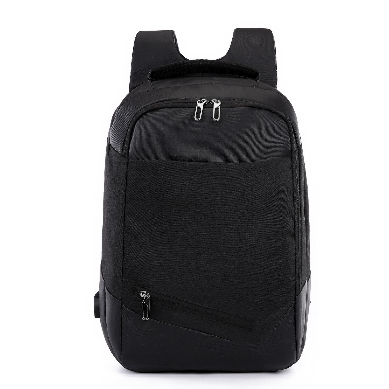 Men Backpack Backpack Large Capacity Business Casual Travel Computer Bag: black