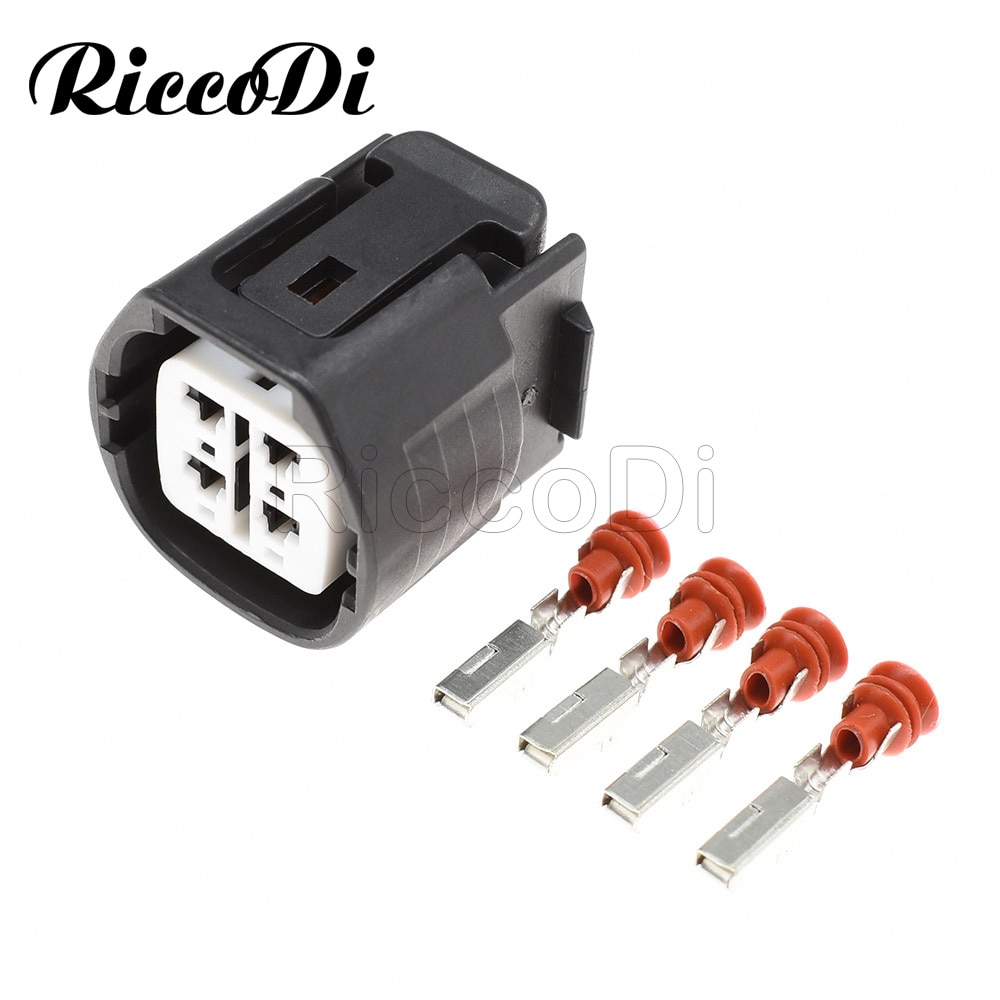 1-20Sets 4 Pin/Way Female Alternator Regulator Repair Harness Sensor Plug Socket Connector 6189-0694 For Honda Acura TOYOTA