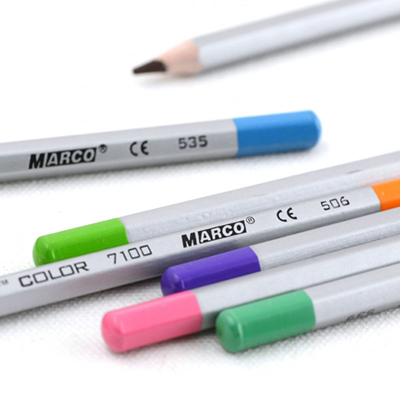 Marco-lápiz de rafia para pintar, lápices de colores profesionales, lapislázuli de Arte Fino, 24, 36, 48 y 72 colores