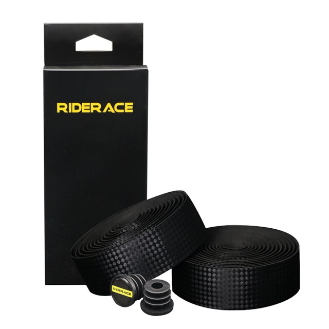 Taśma na kierownicę roweru miękka oddychająca taśma barowa Eva Pu taśma tłumiąca drgania antywibracyjne z 2 zaślepka robić kierownicy części rowerowe: zwyczajny