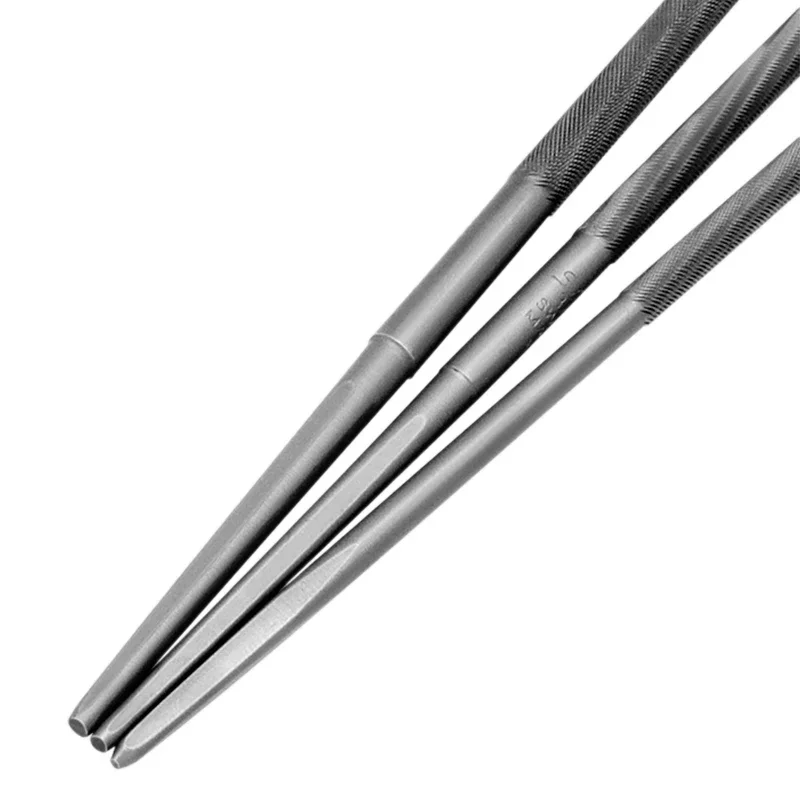 Lima de motosierra eléctrica redonda, 3 uds., 4mm/4,8mm/5,5mm, afilador de archivos, cadenas de motosierra, accesorios de herramientas manuales para carpintería