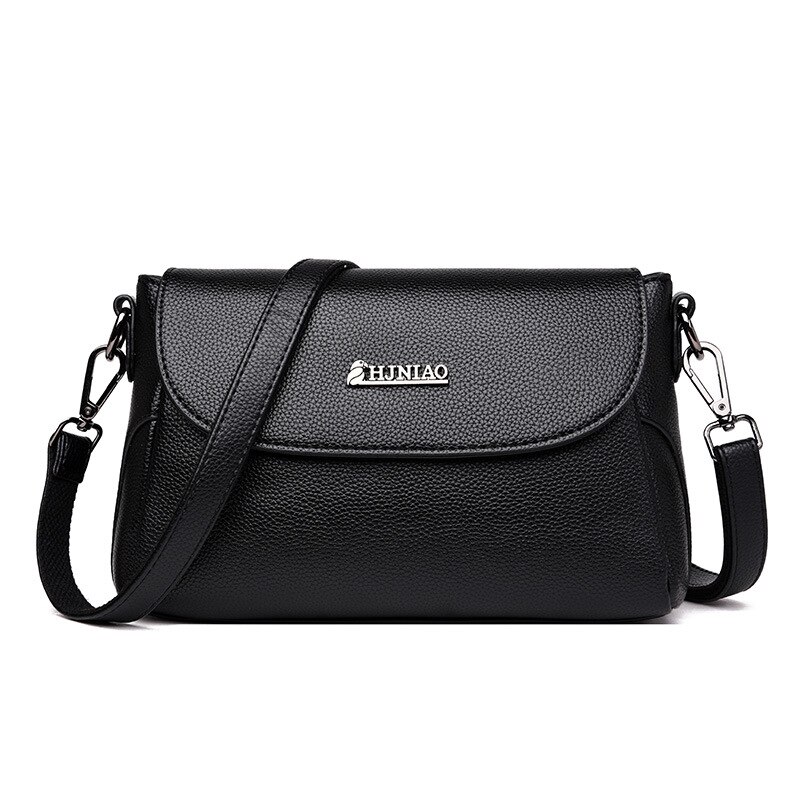 Manufacturers women's single shoulder bag, Messenger Bag, middle-aged and old women's bag, leisure ,: Black