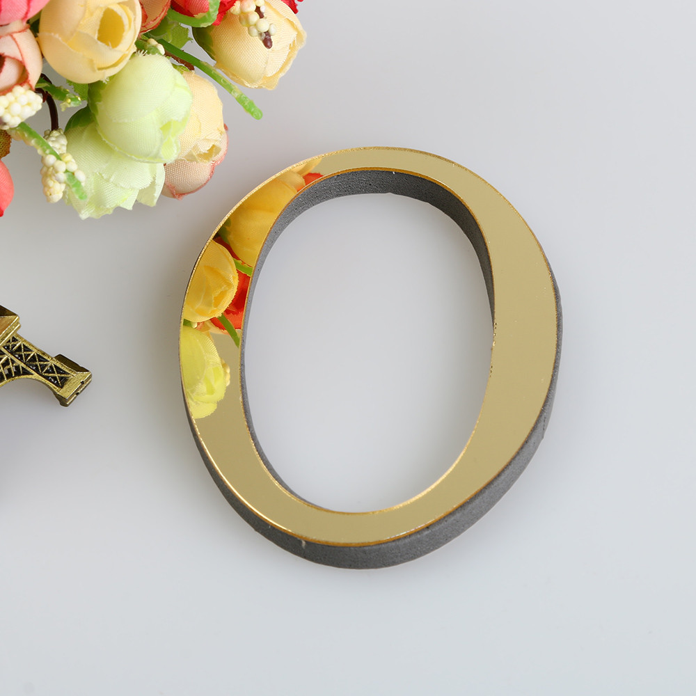 10CM specchio 3D 26 lettere adesivi murali in acrilico fai da te per logo nome alfabeto matrimonio lettere d'amore inglese parete arte casa arredamento