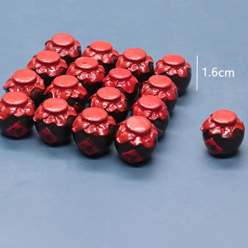 Pastoralen stil Mikro Landschaft Zubehör Wein Schüssel Krug Heuhaufen Wohnkultur