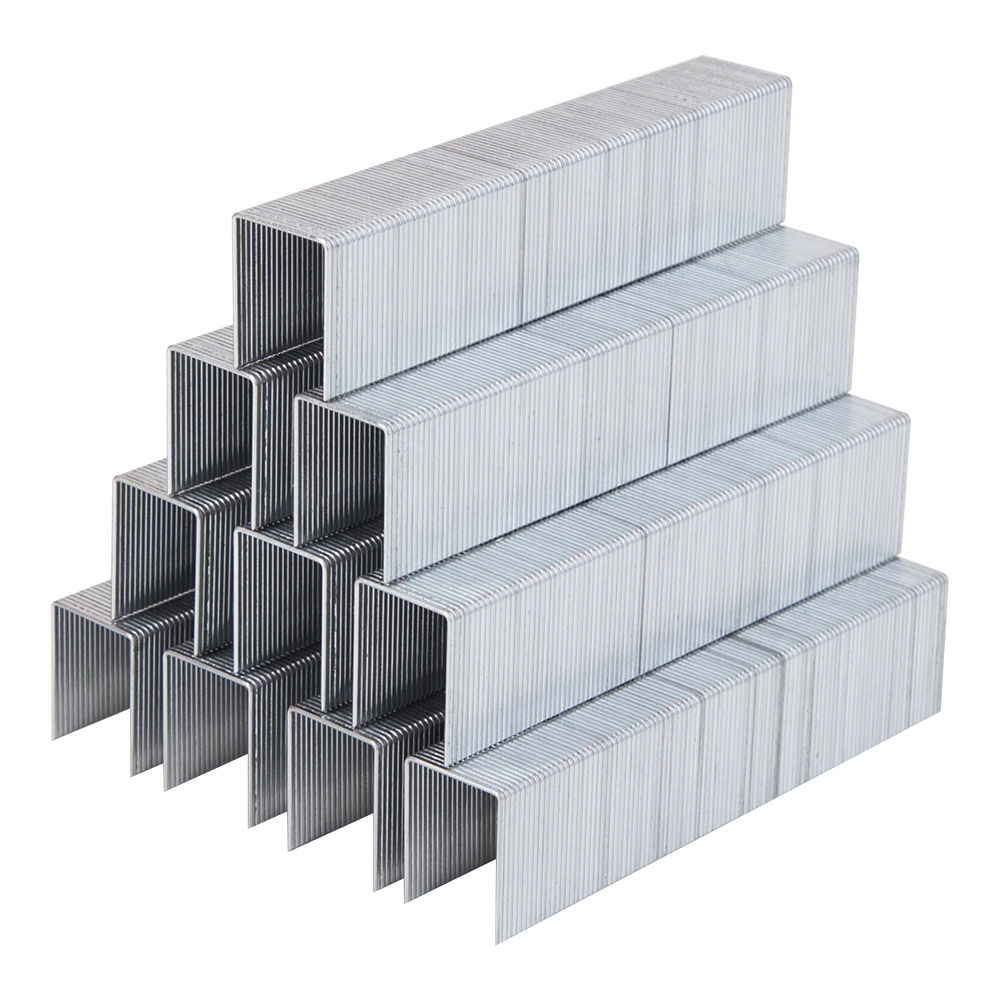 Deli E 0014 grapas 23/23 material de hierro de alambre cincado 1000 Uds. Por caja