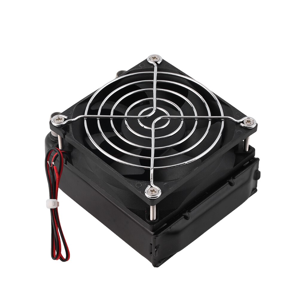 Aluminum 80mm Water Cooling Row With Fan For CPU Durable Cooling System Devices Computer Radiator Compact Heat Exchanger