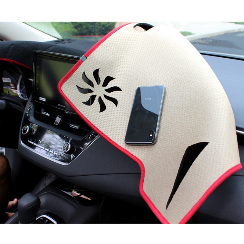 Voor Toyota Corolla Auto Dashboard Cover Dash Mat Zonnescherm Pad Instrument panel Tapijten Protector Anti-Uv Accessoires