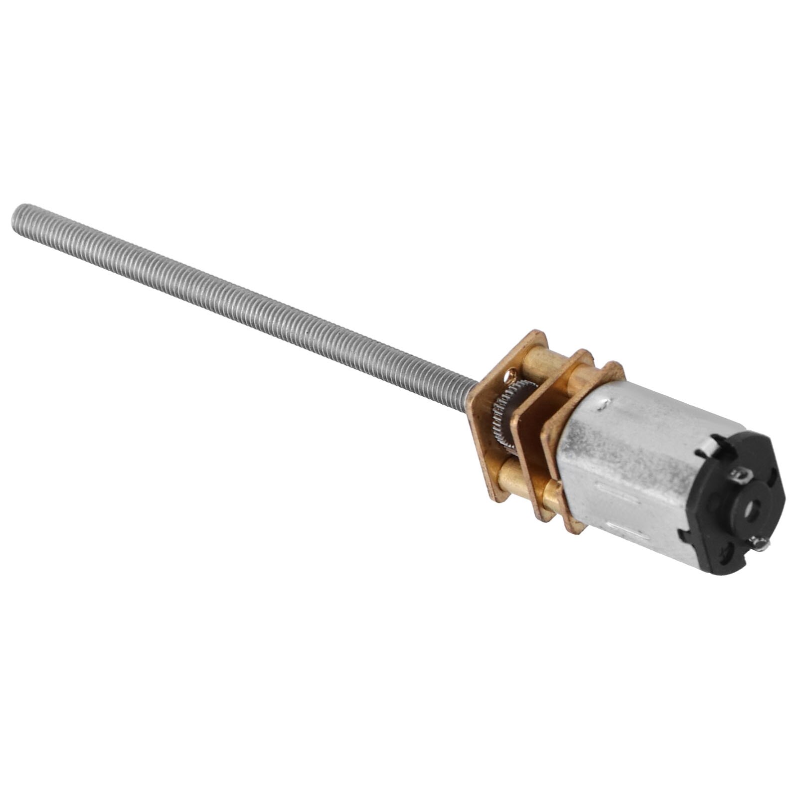 Linear Gearbox Centric Gearbox DC 6V Linear Gear Motor Lead Screw Gearbox M3x55mm 90RPM for Home Appliances Robot Gear Motor