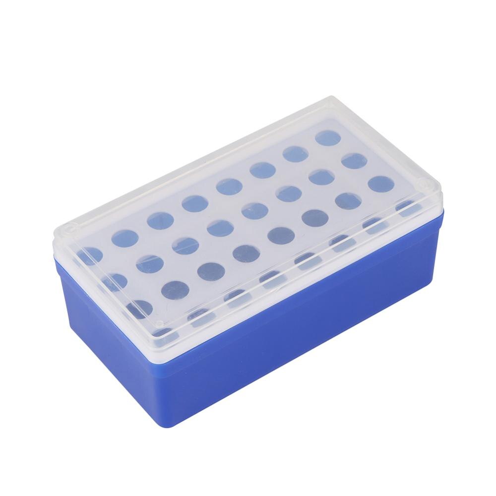 32 Holes Centrifuge Test Tube Holder 5ml Centrifugal Test Tube Support Stand Laboratory Test Tube Rack Box