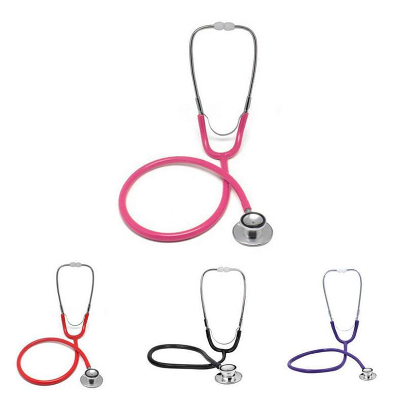 Stethoscoop dual-gebruik dubbelzijdig dubbelzijdig medische roze paars stethoscoop ehbo met een verscheidenheid van kleuren beschikbaar