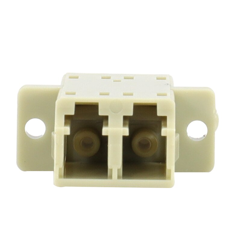 10/25/50/100pcs LC UPC duplex fiber optic adapter Multimode DX coupler connector Fiber flange LC connector