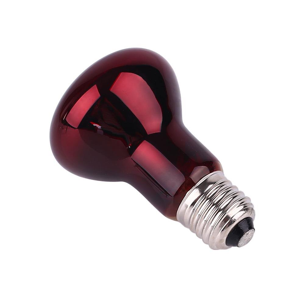 Heat Lamp for Reptiles Reptile 50/60Hz AC220-230V Heating E27 Pet Supplies Bulb Bulb Basking Light Reptile Lamp Light Digital