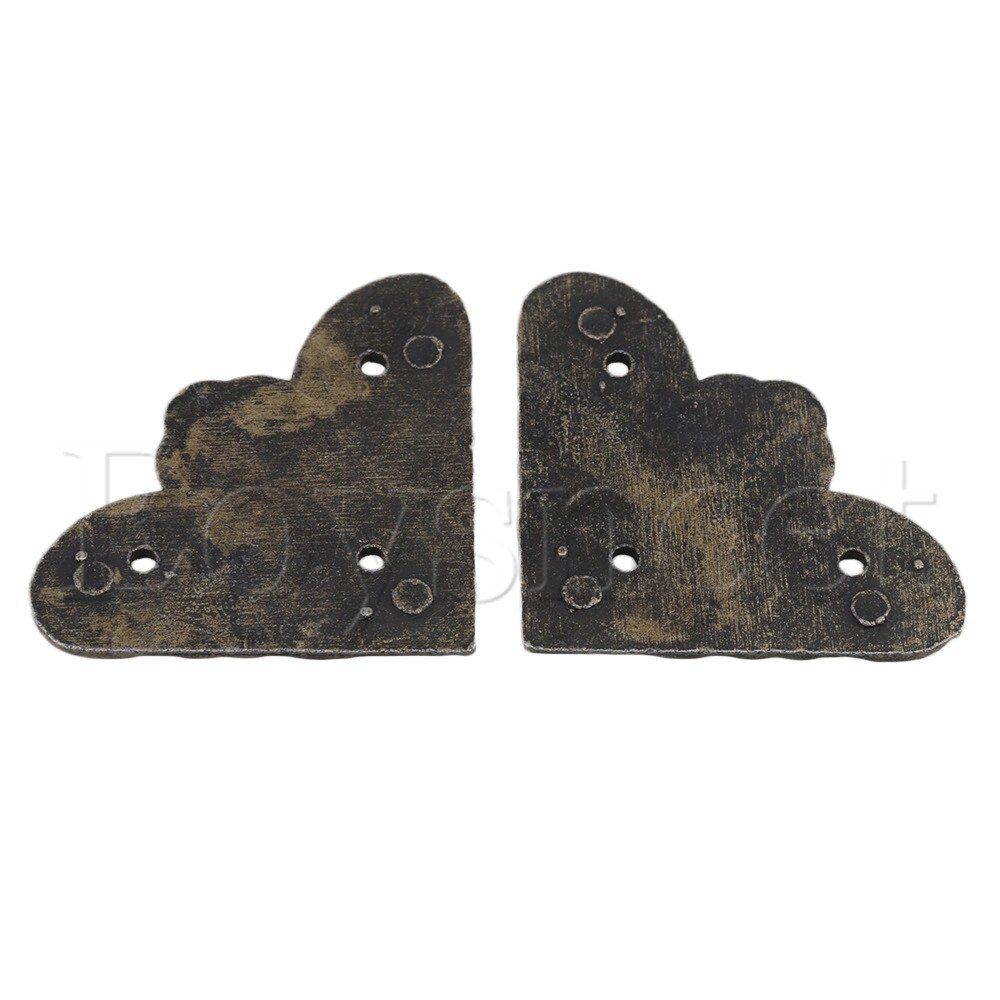 20 x Bronze Furniture Decorative Butterfly Corner Protector Brass