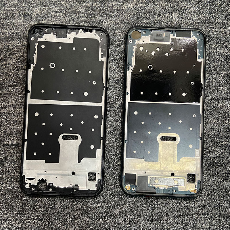 6.4&quot; For Huawei P40 LITE Middle Frame Front Bezel Housing Lcd Holder Rear Plate Chassis+Power Volume Button JNY-L21 JNY-L22 4G