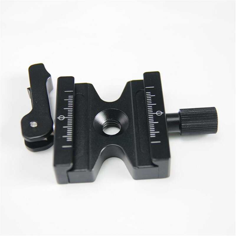 CL-50LS Quick Release Clamp with Adjustable Lever 1/4-3/8 Inch Screw Hole for Arca Swiss DOM668