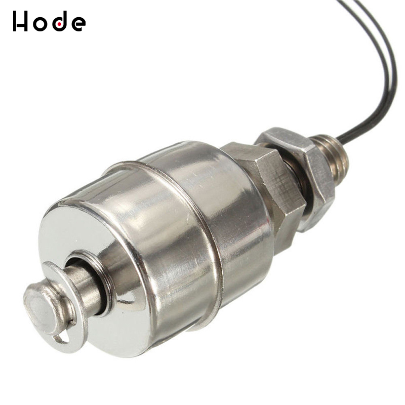Stainless Steel Vertical Liquid Water Level Sensor Internal Float Switch 45mm Line 30CM