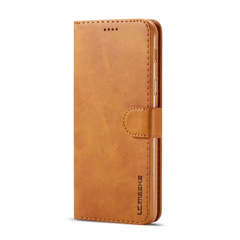 Voor Samsung A6 Plus Case Lederen Vintage Portemonnee Cover Hoesjes Samsung Galaxy A6 Case Flip Telefoon Gevallen Voor Smasung a6: For Samsung A6 2018 / Geel