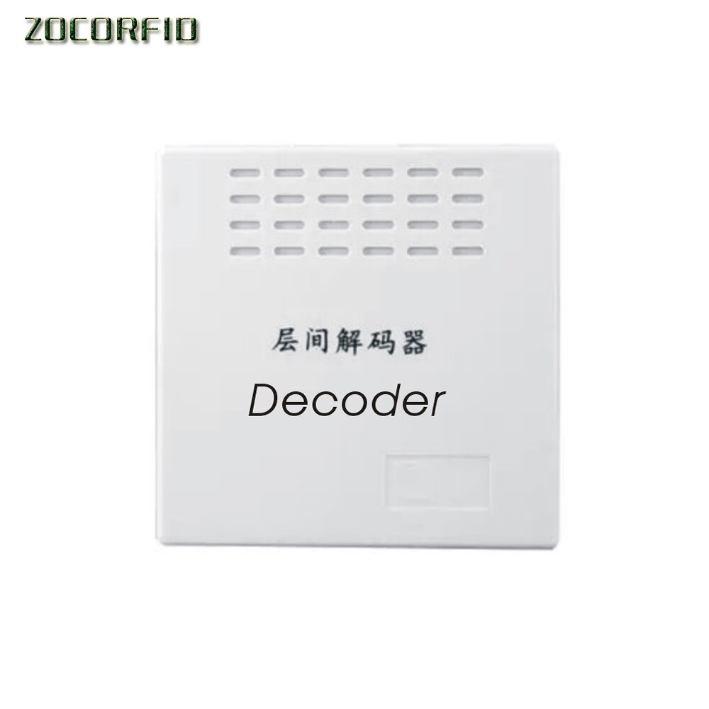 Audio Building Intercom System Decoder/Between the building access control Decoder