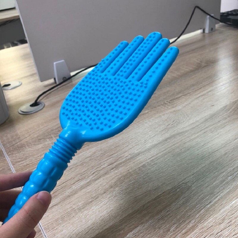 Silikon massager klapp flytande punkt hand stick helkroppsbehandling bärbar lindra trötthet avslappning hälsovård verktyg terapi