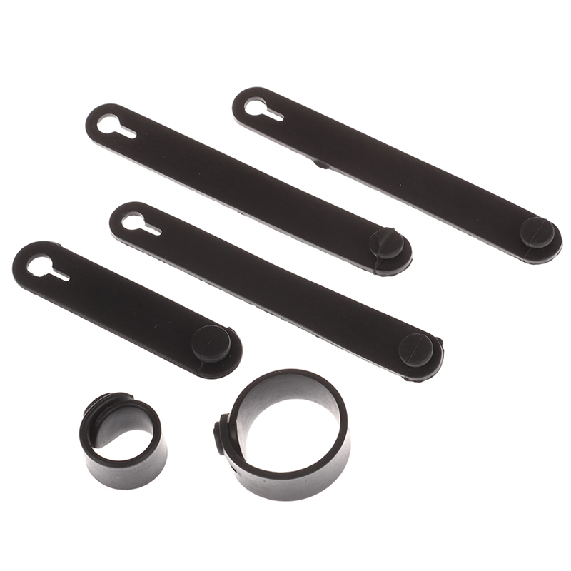 10pcs Motorcycle Rubber Bands For Frame Securing Cable Ties Wiring Harness Cables Accessories for Motobike