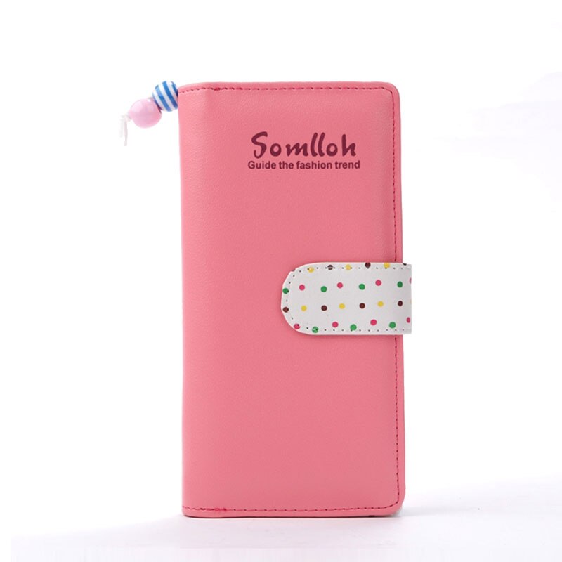 Uhhbccr dames portemonnee portemonnee lange leren bovenkant kaarthouder klassieke dames portemonnee rits merk portemonnee voor vrouwen: Rood