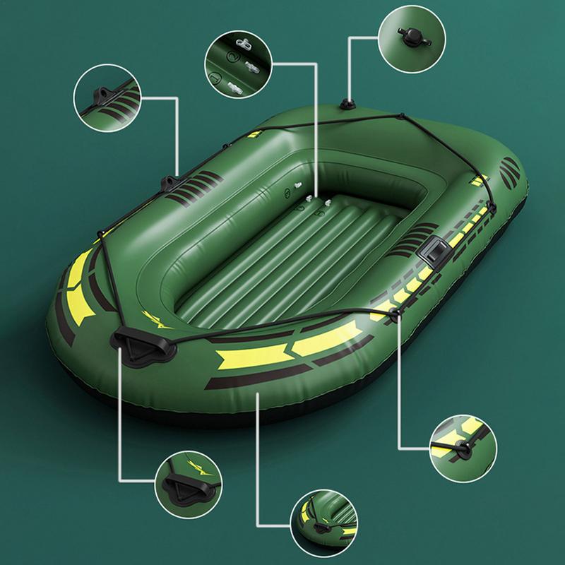 192*113*40cm tragbares Schlauchboot Kanu Schlauchboot Kajak Rafting & Fischerboote Floß mit rüder pumpe für Erwachsene