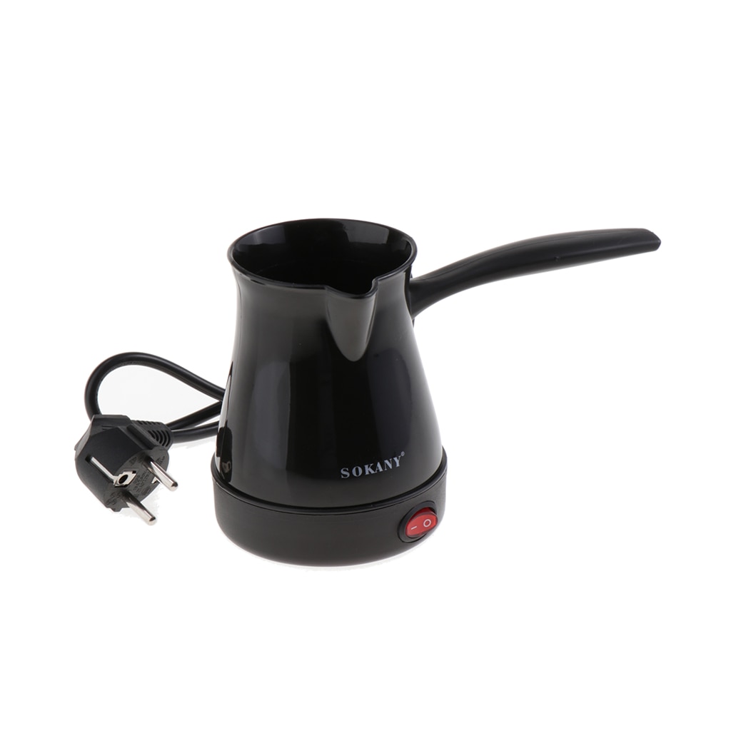 500ml turkse koffiezetapparaat pot draagbare elektrische koffiemachine voor thuis bar café winkel, eu-stekker