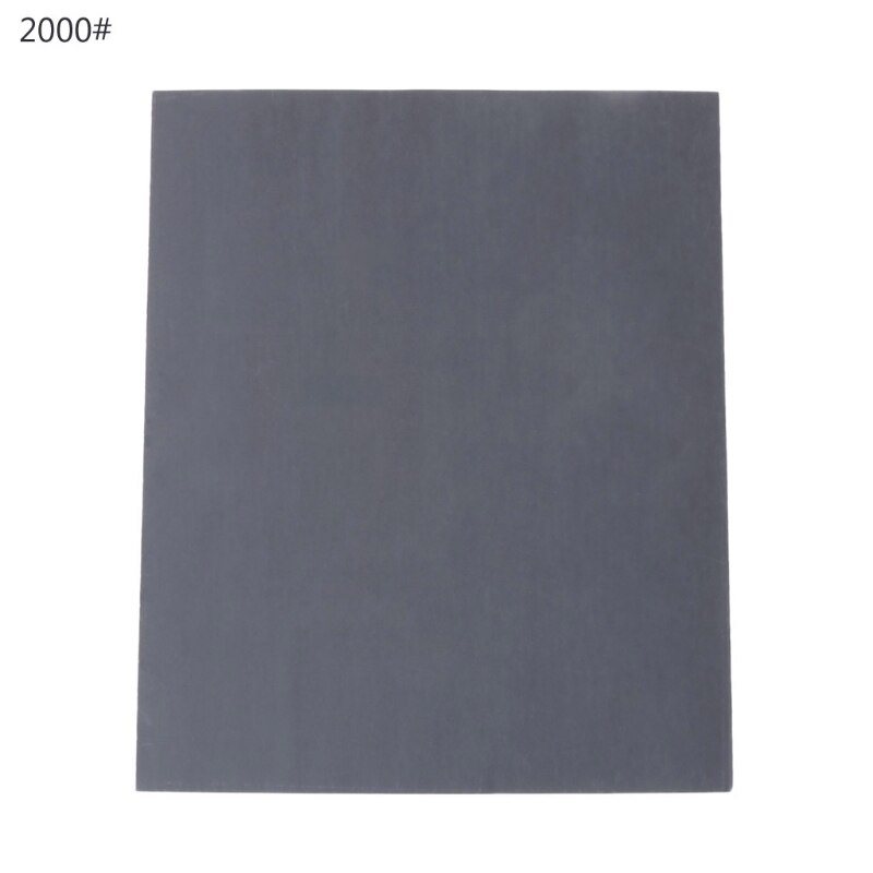 100/240/400/600/1000/2000 Grit Aluminium Oxide Wet & Dry Abrasive Sanding Paper