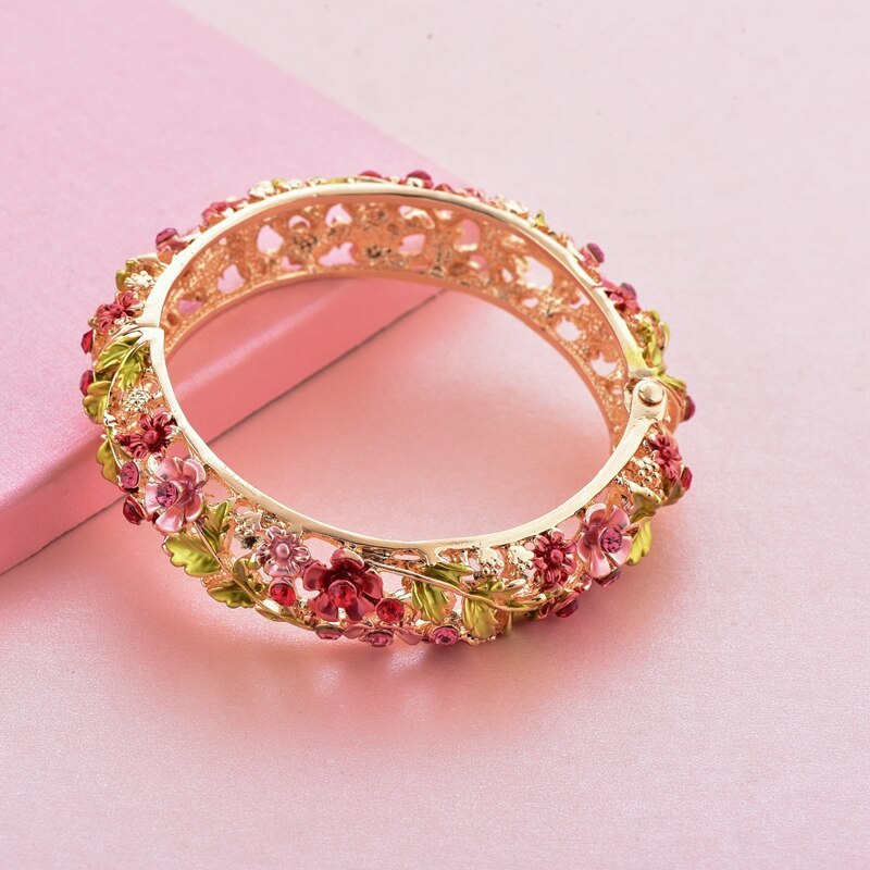 Yada trendy nationale windarmbanden en bangles voor dames en heren manchet bloem armbanden bedel vriendschap kristal armband  bt200139