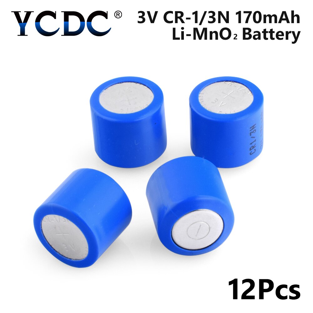 1/2/4/8/12pcs CR 1/3N DL1/3N CR1 Primary Lithium Button Battery 3V Use Camera Watch Cell Replacement Battery For 2pcs LR44 AG13