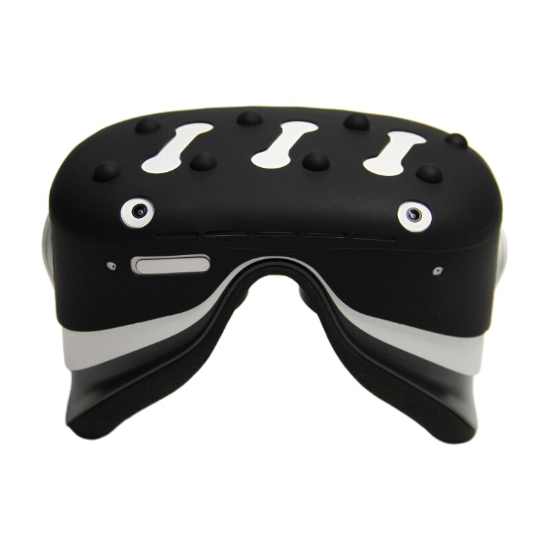 Silicone Front Case Protector Virtual Reality Headset Protective Cover Soft Shock-proof VR Housing Shell Skin for Oculus Quest 2