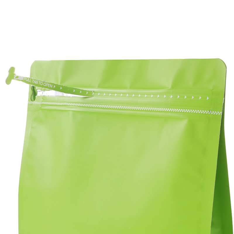 Lot de 20 sacs à café à valve épaisse, emballage de stockage de thé à domicile refermable, fermeture à glissière, sac debout en papier d'aluminium