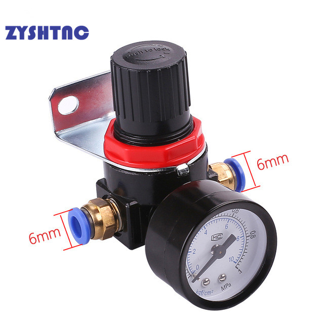 AR2000 G1/4'' AR2000-02 Pneumatische Mini Luftdruck Linderung Kontrolle Kompressor Regler Behandlung Einheiten Ventil Messgerät passend zu: verrotten