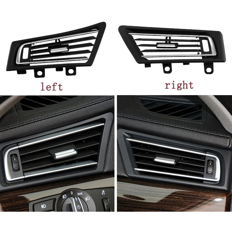 For BMW 7 series F02 Auto Accessories Left Right Car Styling Air Conditioning Vent frame cover Stickers trim Air outlet panel