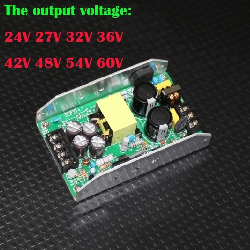 Power Amplifier Power Supply - 350W Single Output - 24V to 60V - Silent Operation