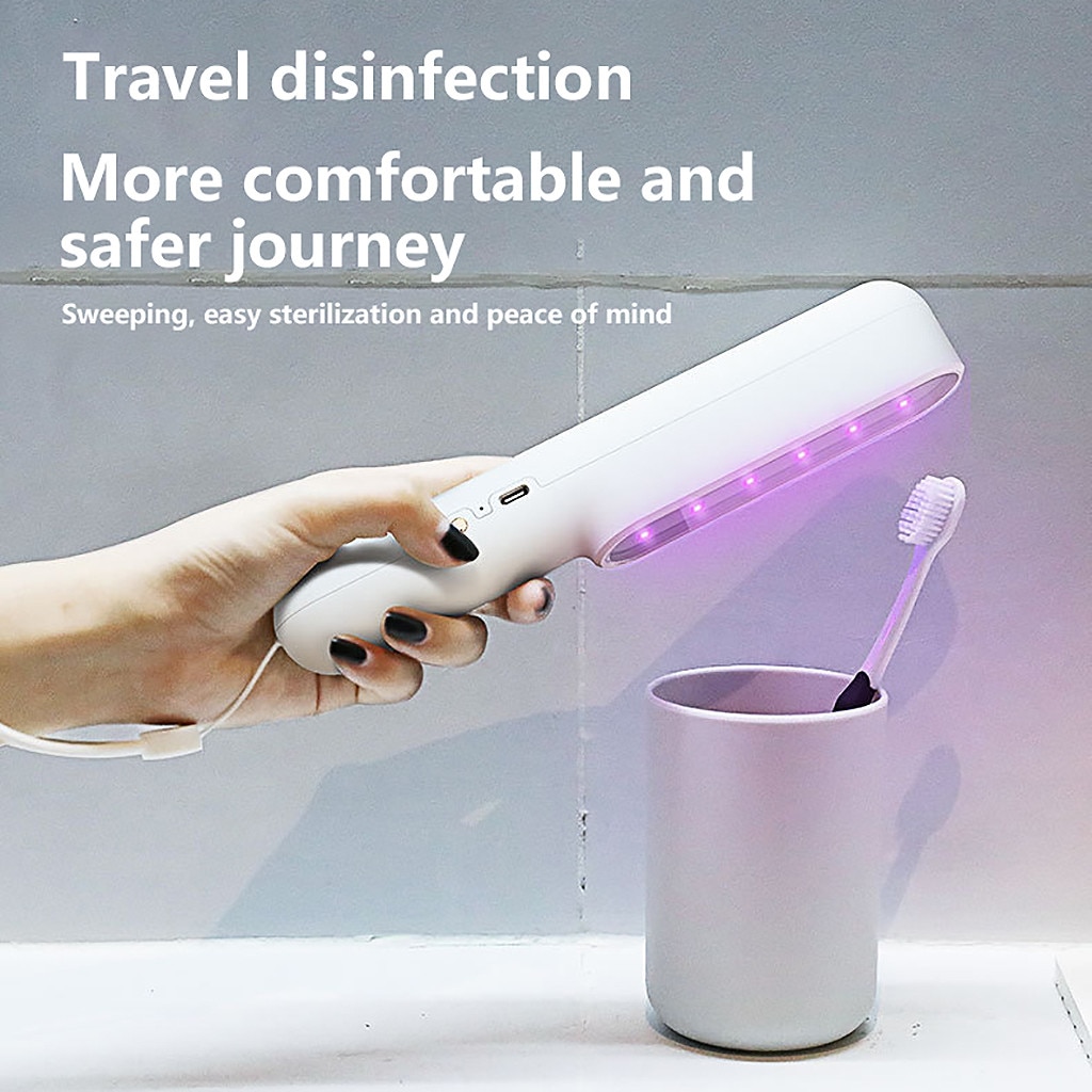 LED Sterilize UV-C Light Germicidal UV Lamp Handheld Disinfection Portable Tube For Disinfectant