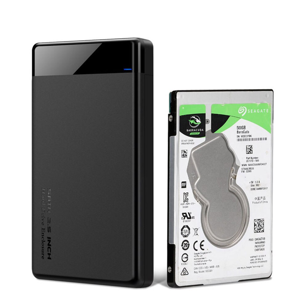 2.5 inch USB 3.0 SATA HDD SSD External Hard Drive Enclosure 6TB 5Gbps Hard Disk Box Case Shell Box