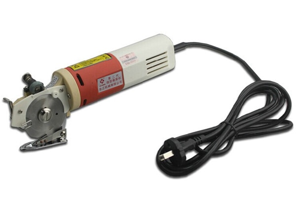 Cortador de tela eléctrico de hoja de 65mm, máquina de corte de tela redonda, YJ-65, manual, 220V, 1 ud.