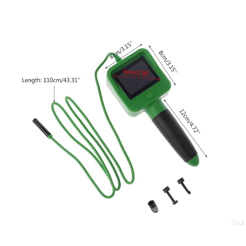 Inspection Camera with Screen Endoscope Wireless Borescope for Observing Vents, Electrical Appliances Behind, Drains