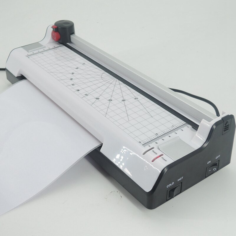 LM288 Laminator File Menu Photo Laminator Fillet Cutting A4 Office Home Small Gluing Machine