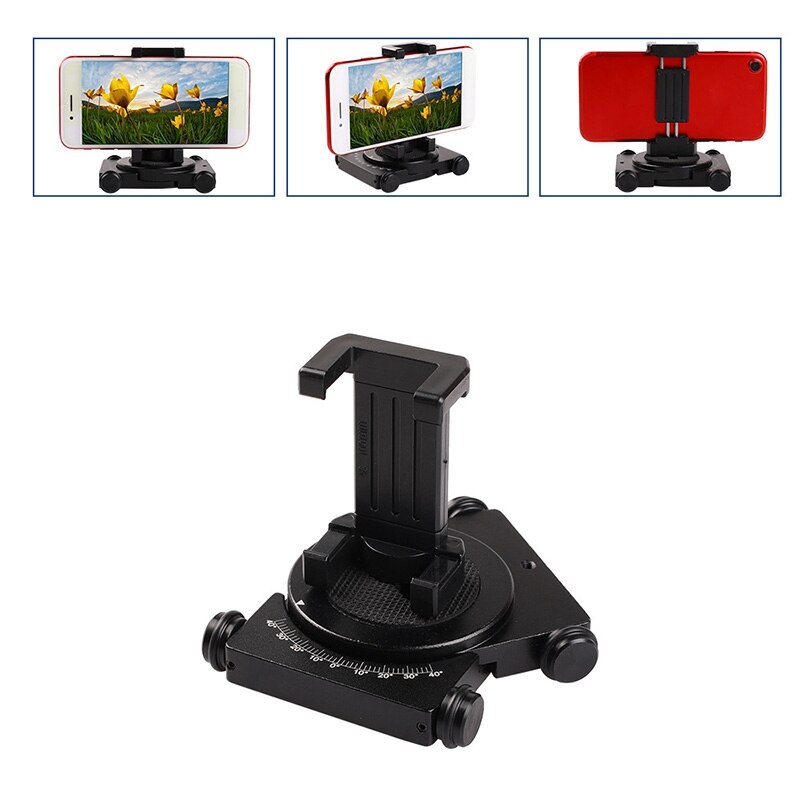 Fotografia mini mobilny aparat telefoniczny niski środek ciężkości uchwyt na telefon komórkowy dedykowany wideo cztery koła
