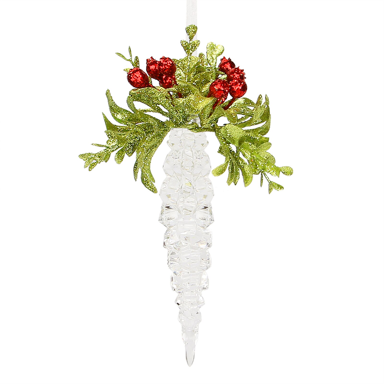 Transparent Resin Acrylic Decorations Suitable for Christmas Tree Indoor Home Decor